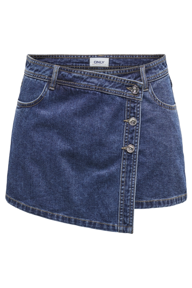 ONLLESLY REG LB DNM SKORT BJ NOOS 15256608 DARK BLUE DENIM
